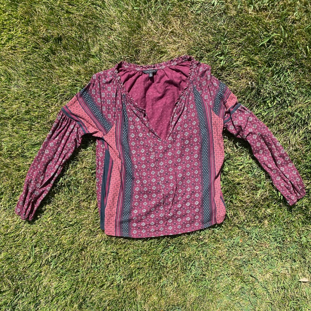 LUCKY BRAND BLOUSE